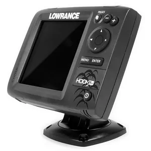 Замена датчика на эхолоте Lowrance Hook 5x в Ижевске